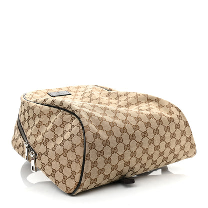 Gucci Monogram Travel Backpack Dark Brown 4 of 10