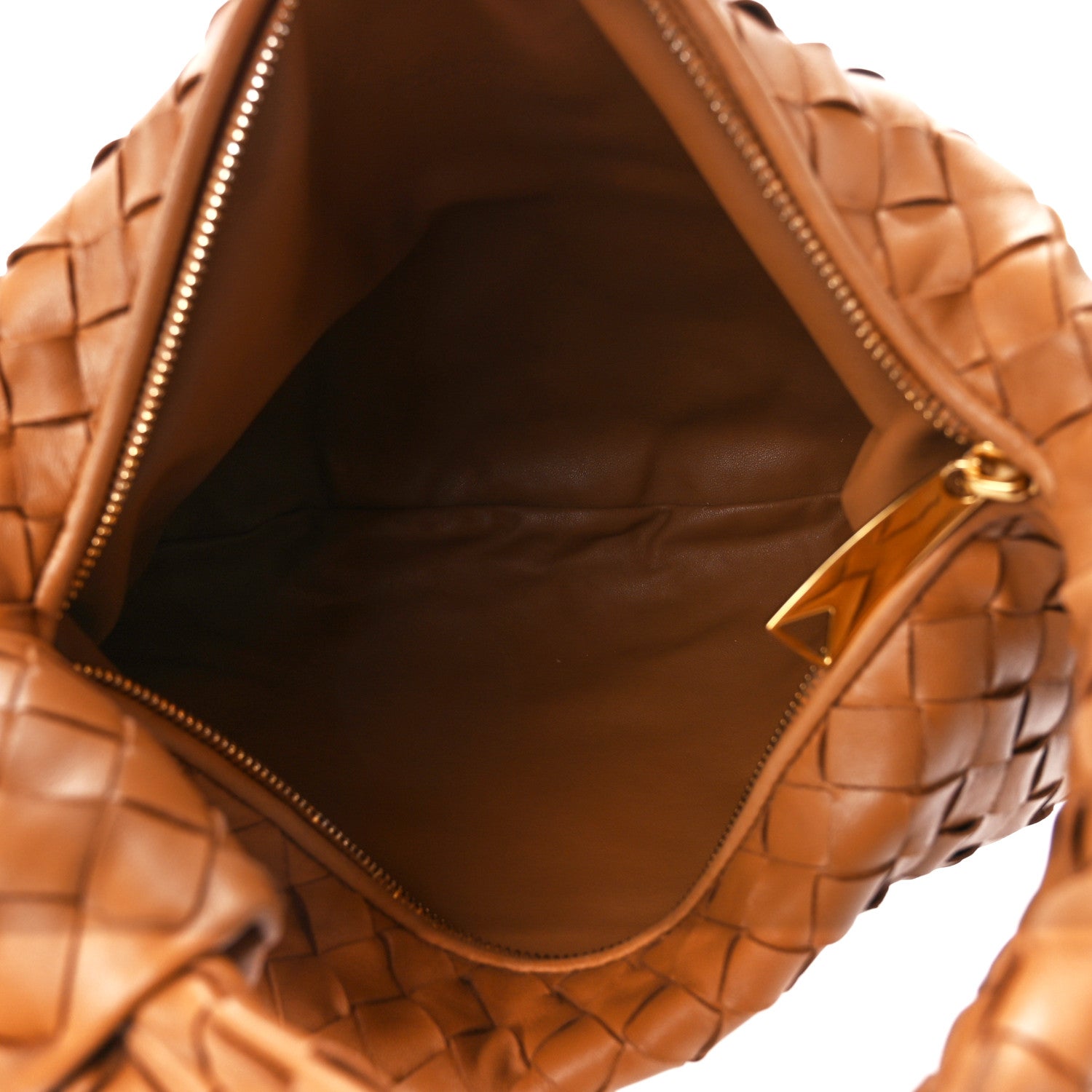 Bottega Veneta Nappa Intrecciato Teen Jodie Hobo Caramel 5 of 12