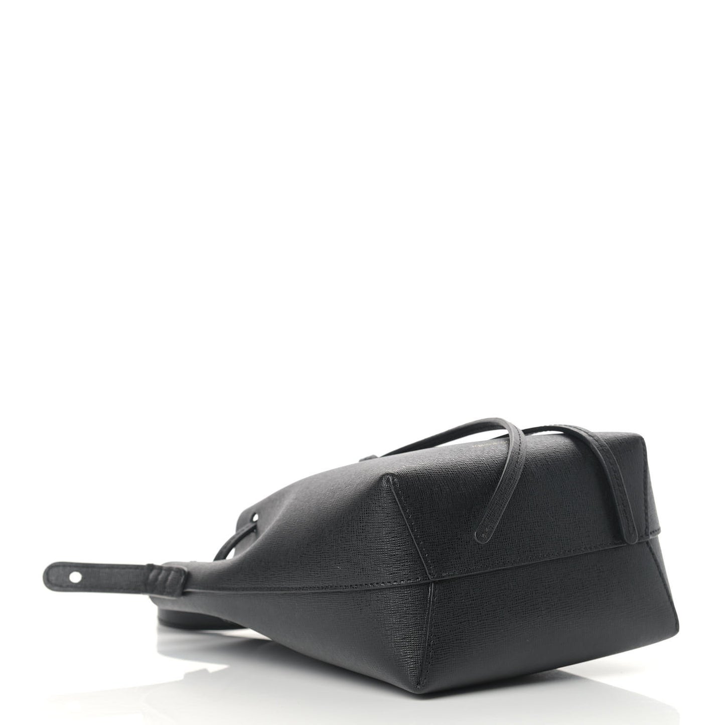 Saffiano Mini Mini Bucket Bag Black