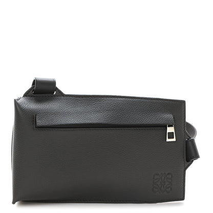 Loewe Soft Grained Calfskin Vertical T-Pocket Crossbody Bag Anthracite 1 of 10