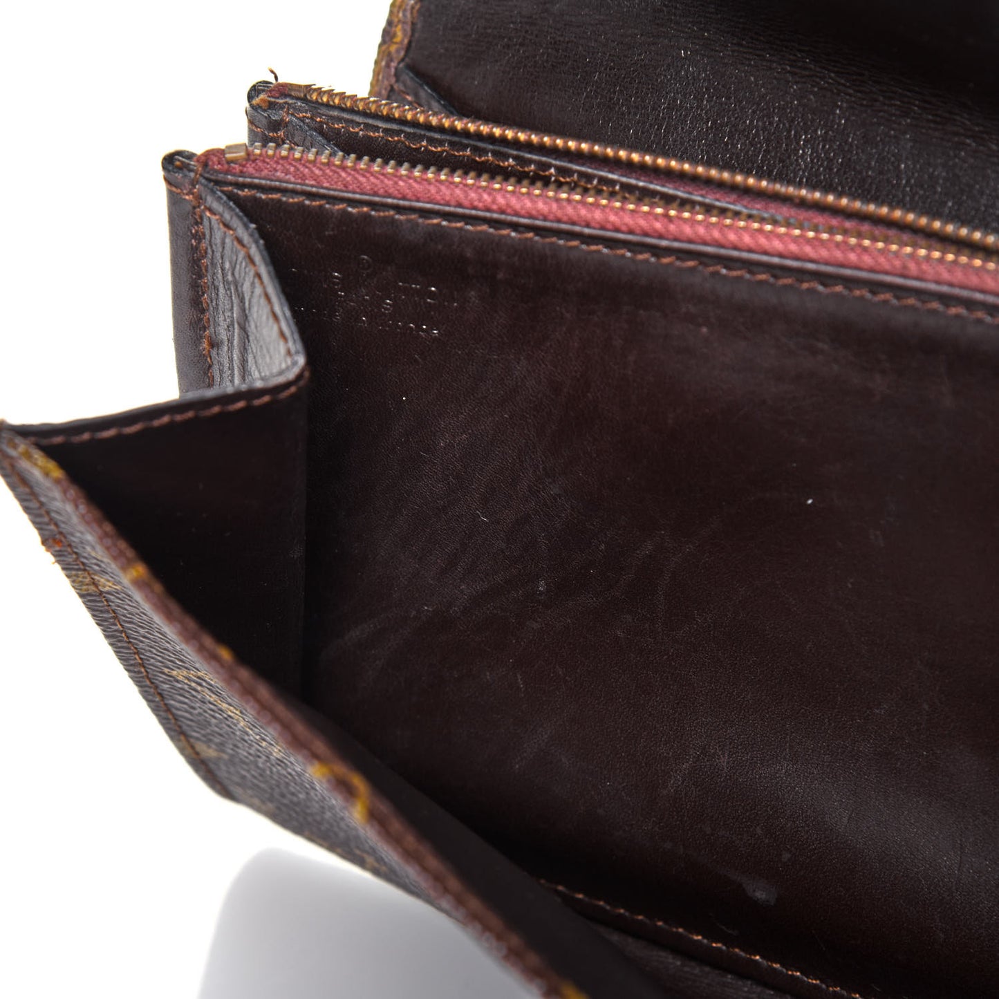 Monogram Flap Wallet