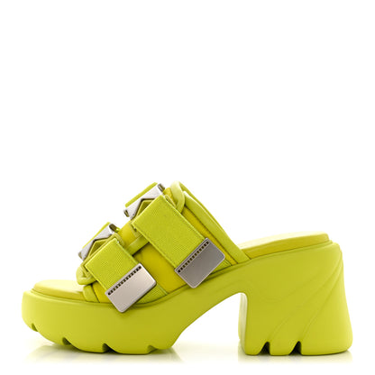 Bottega Veneta Nappa Flash 80mm Sandals 36 Kiwi 1 of 7