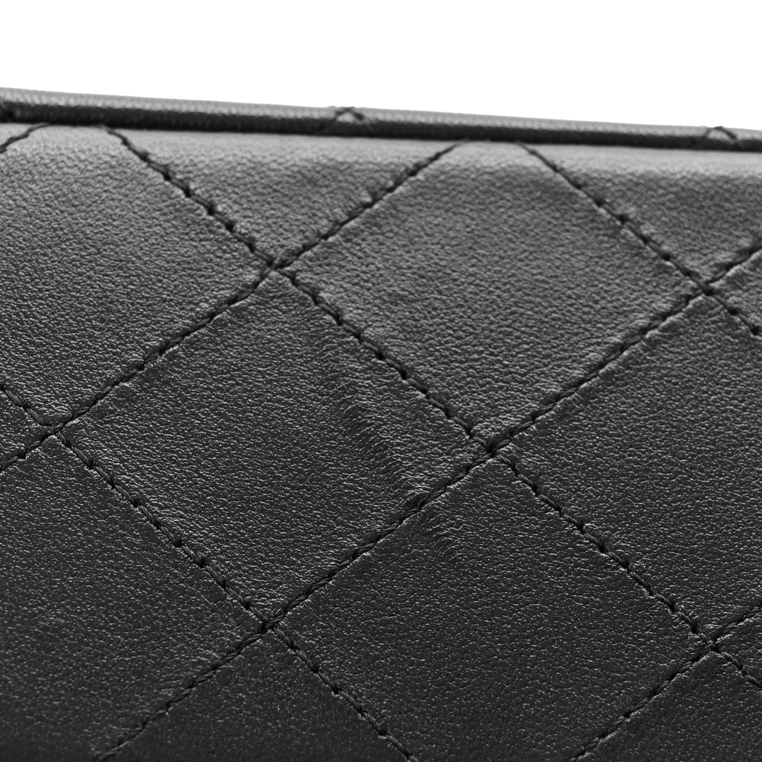 Chanel Lambskin Quilted Mini Rectangular Flap Black 11 of 12