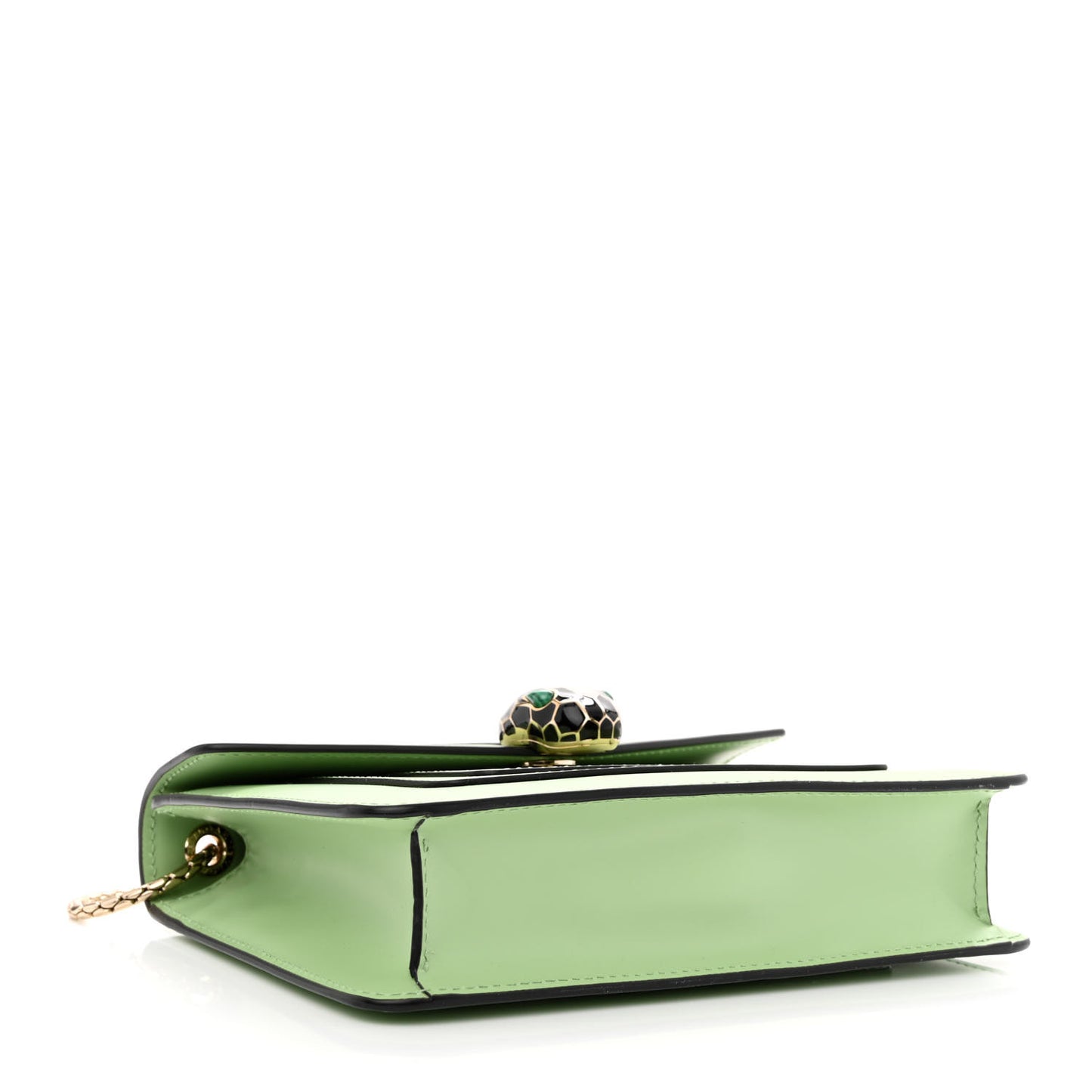 Calfskin Serpenti Forever Crossbody Bag Green