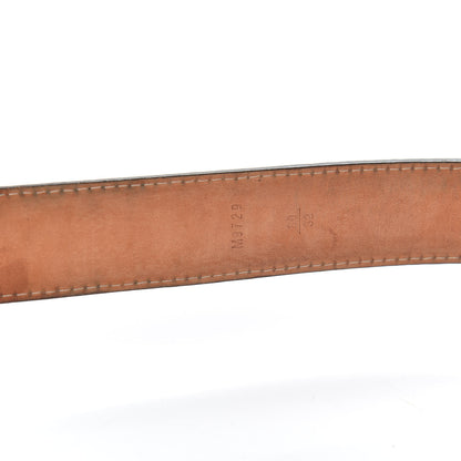 Louis Vuitton Damier Ebene Tresor Belt 80 32 5 of 6