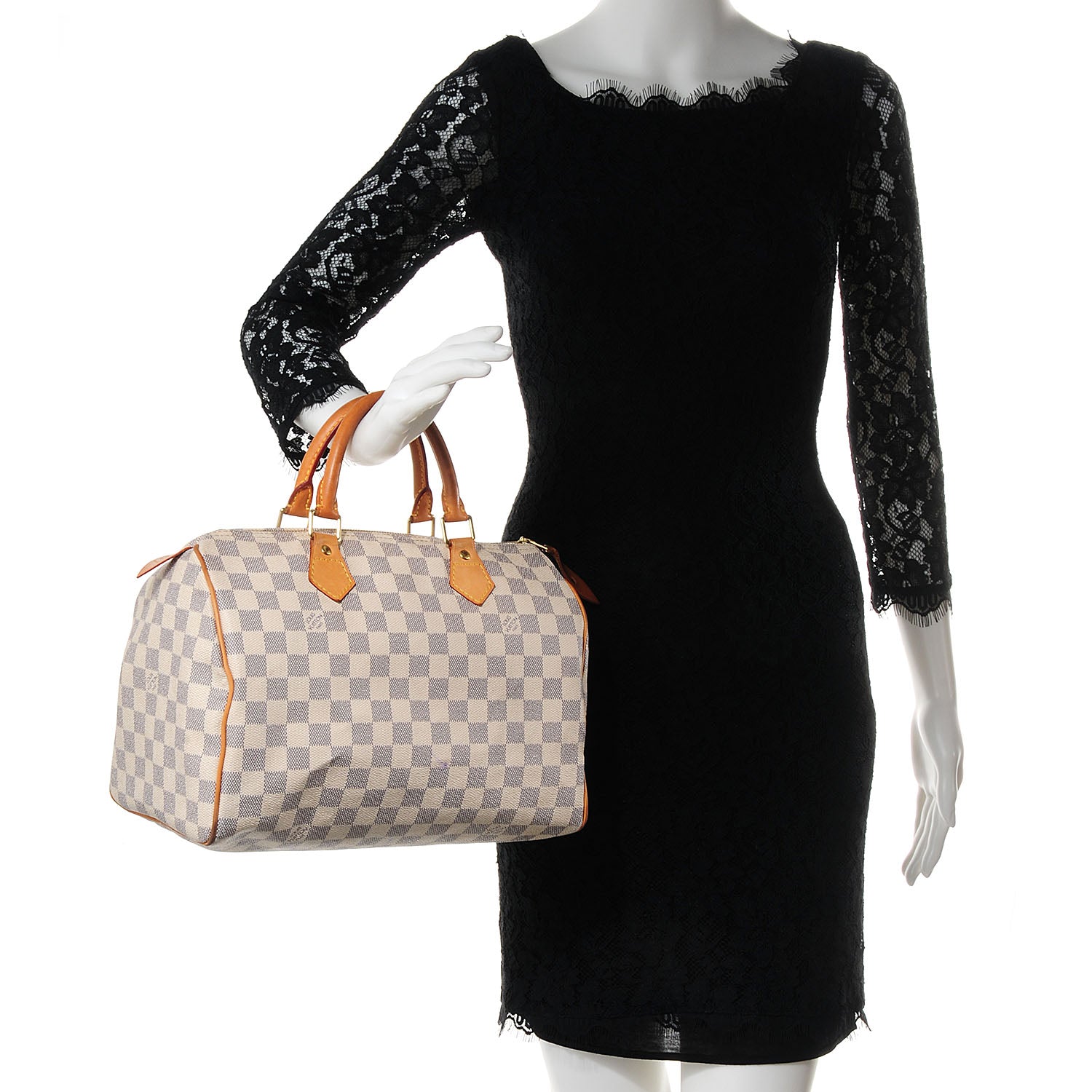 Louis Vuitton Damier Azur Speedy 30 2 of 12