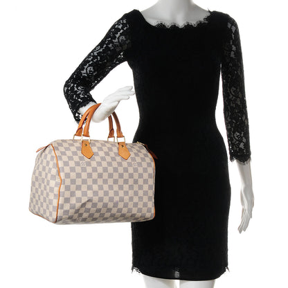 Louis Vuitton Damier Azur Speedy 30 2 of 12