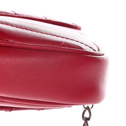 Louis Vuitton Calfskin New Wave Chain Pochette Scarlet 16 of 16