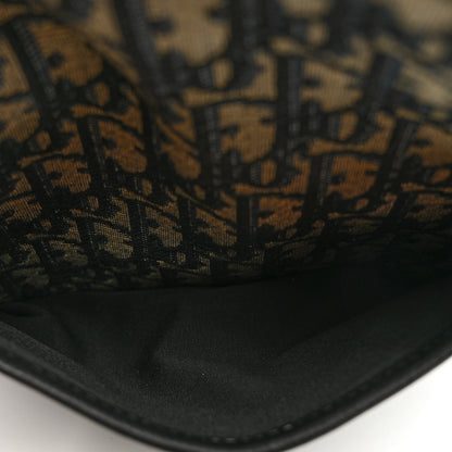 Christian Dior Oblique Jacquard Dior 8 Pouch With Strap Blue Black 5 of 10