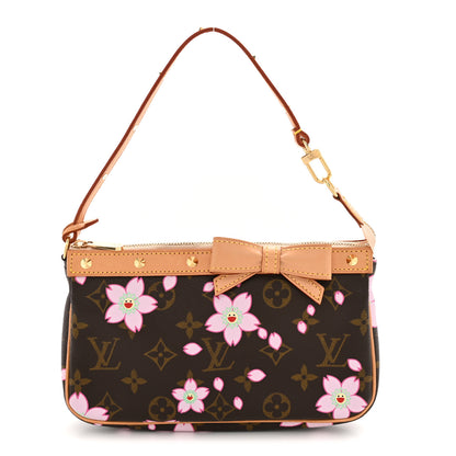 Louis Vuitton Monogram Cherry Blossom Pochette Accessories Brown 1 of 11