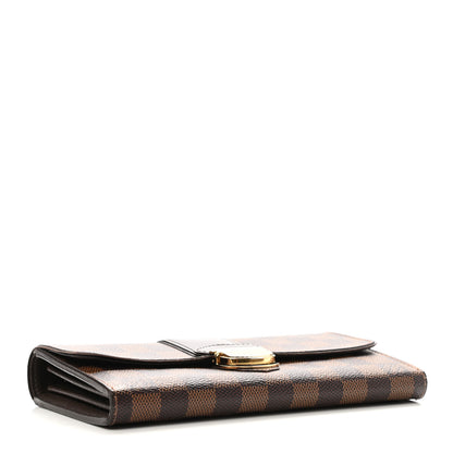 Louis Vuitton Damier Ebene Sistina Wallet 4 of 7