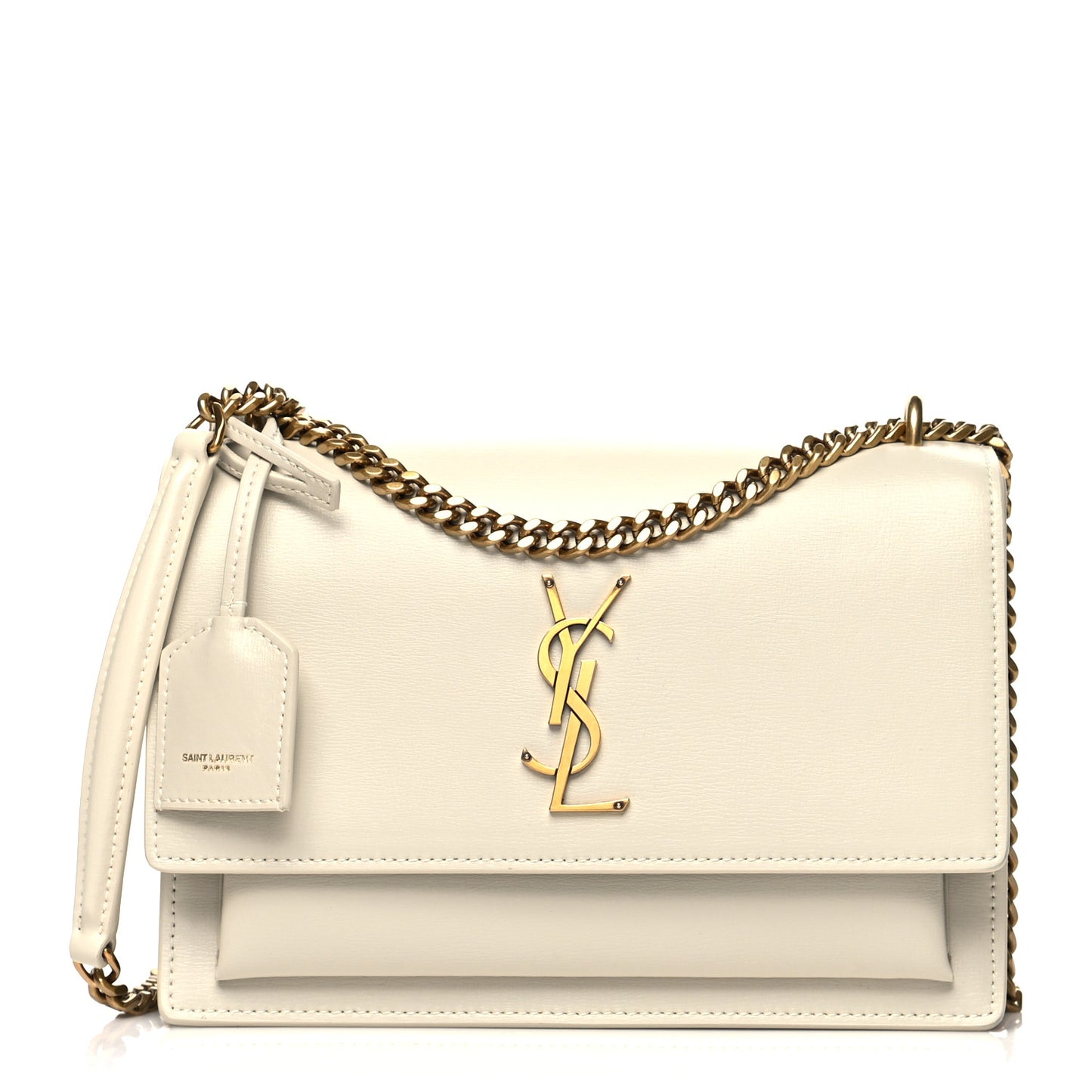 Calfskin Medium Monogram Sunset Blanc Vintage
