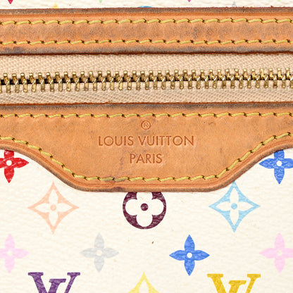 Louis Vuitton Monogram Multicolor Pochette Plate GM White 6 of 7