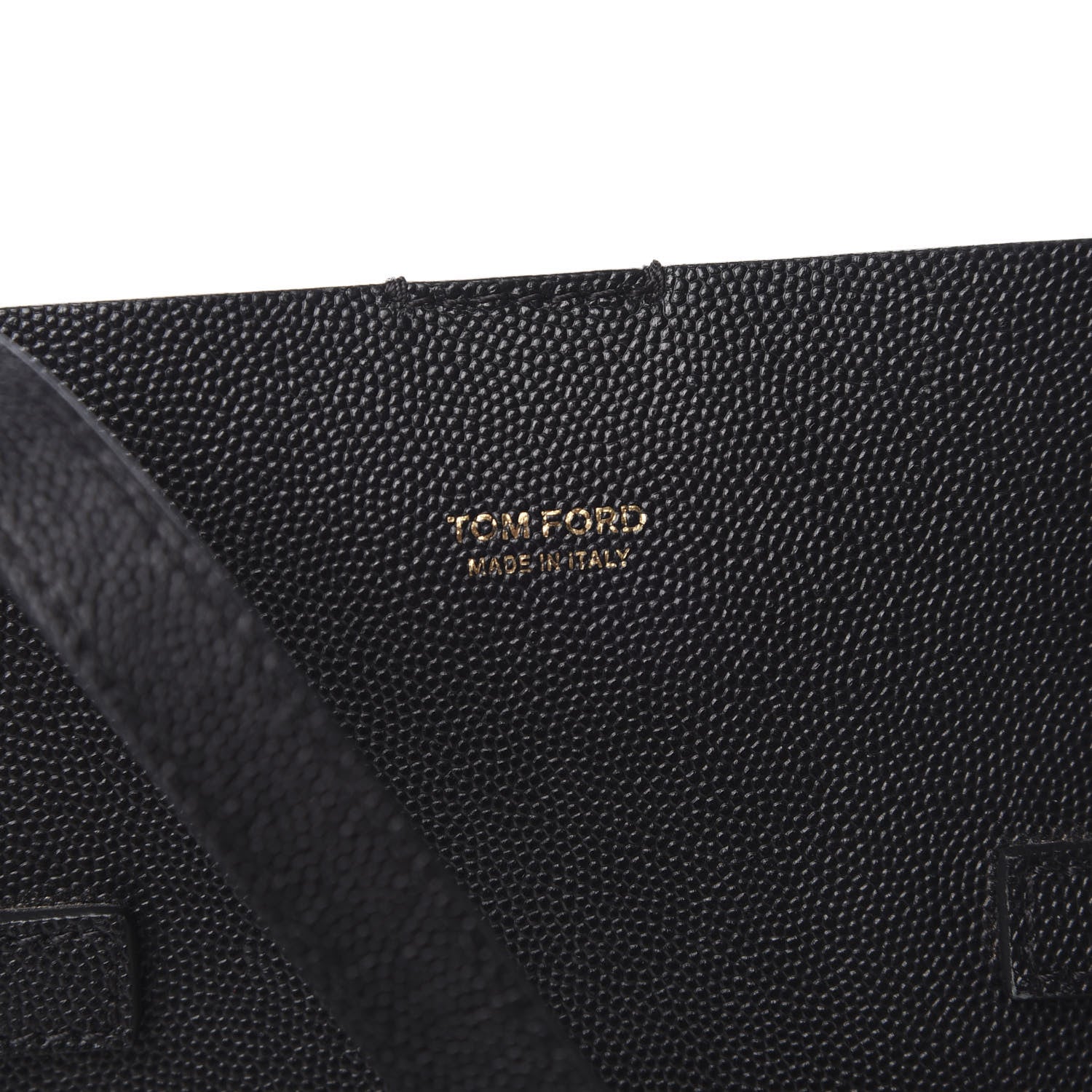 Tom Ford Saffiano Medium T Tote Black 6 of 14