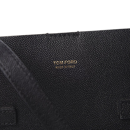 Tom Ford Saffiano Medium T Tote Black 6 of 14