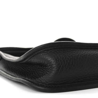 Hermes Taurillon Clemence Evelyne TPM Black 8 of 10