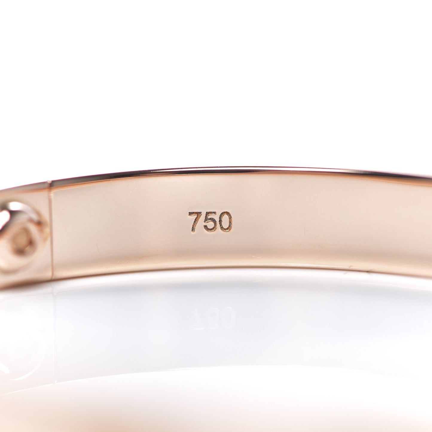 18K Pink Gold LOVE Bracelet 16