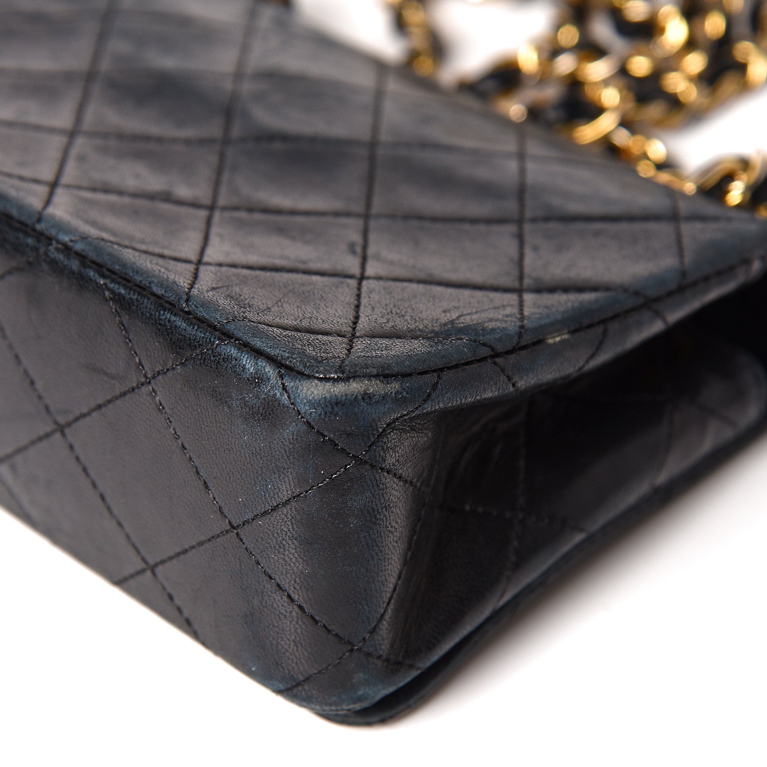 Chanel Lambskin Quilted Small Single Flap Bag Black 15 of 17