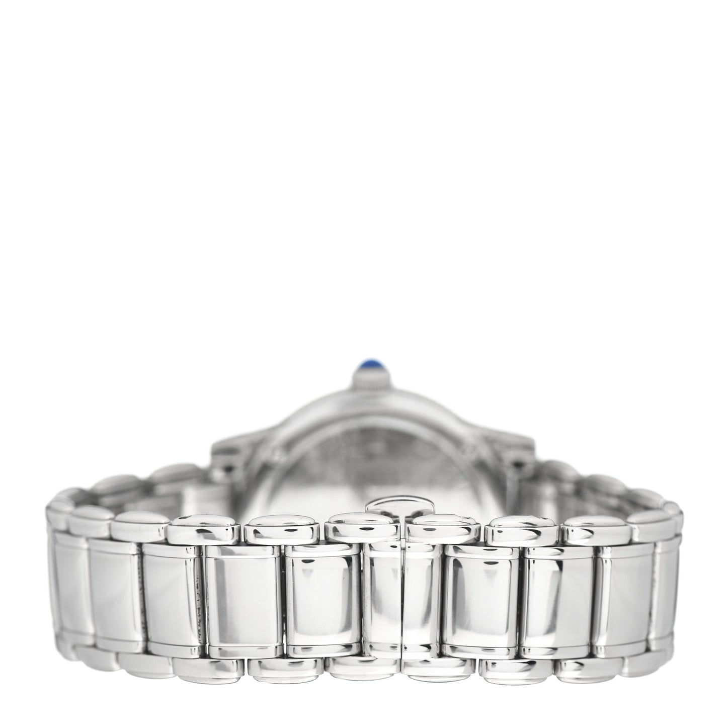 Stainless Steel Diamond Bezel Mother of Pearl 30mm Classic Quartz Watch