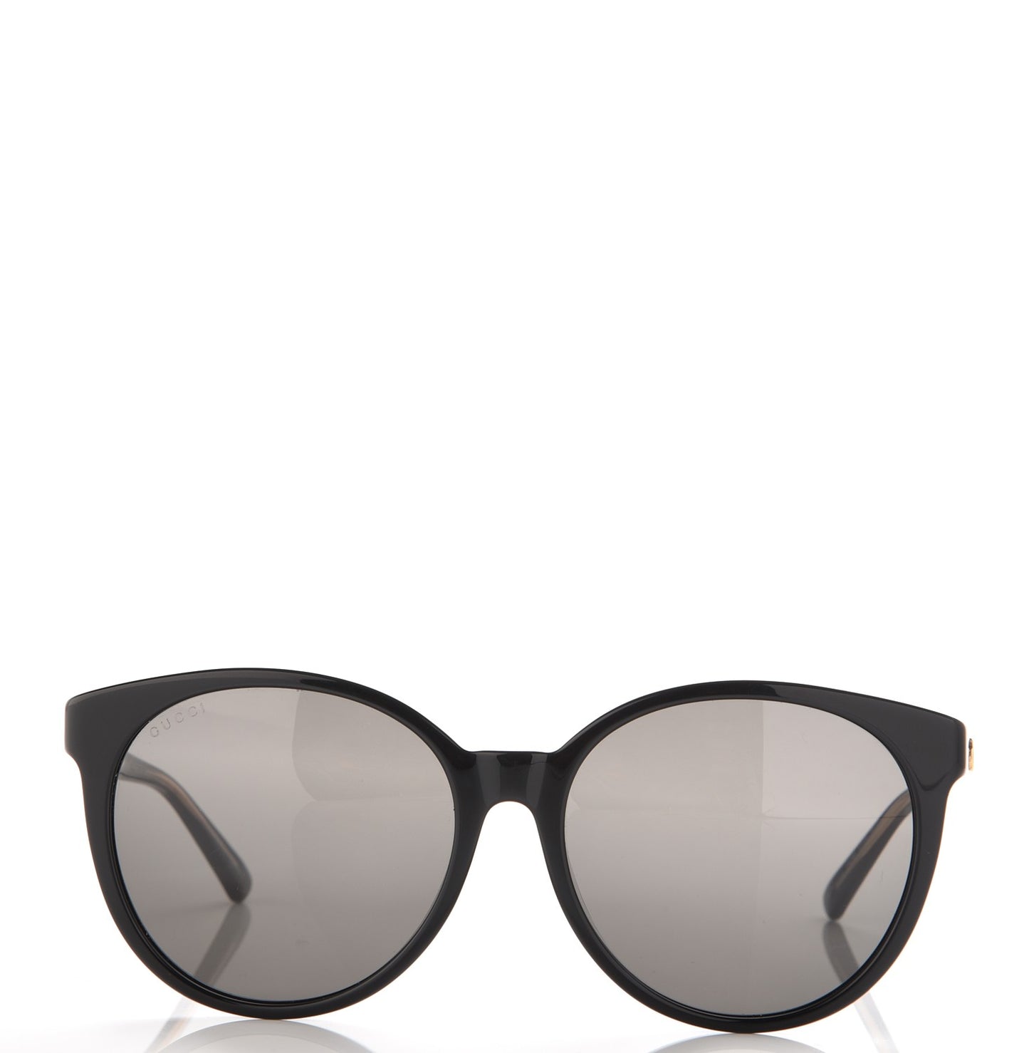 Round GG3833/FS Sunglasses Black