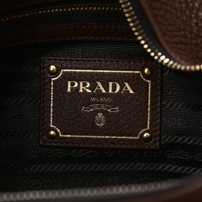 Prada Vitello Daino Hobo Bruciato 5 of 9