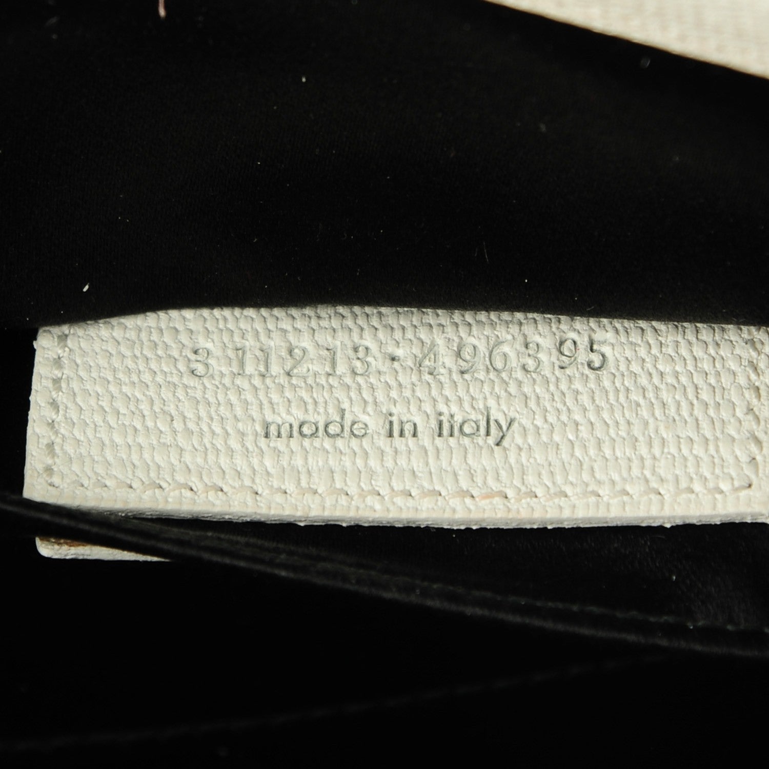 Saint Laurent Textured Calfskin Classic Y Ligne Clutch White 7 of 7