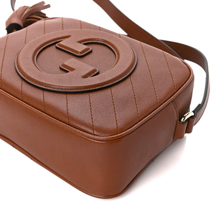 Gucci Sakai Be Green Calfskin Diagonal Stitched Small Blondie Shoulder Bag Cuir 12 of 13