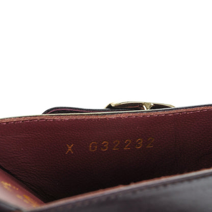 Chanel Calfskin Quilted CC Mules 39.5 Burgundy Brown 8 of 9