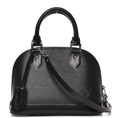 Louis Vuitton Epi Alma BB Black 1 of 9