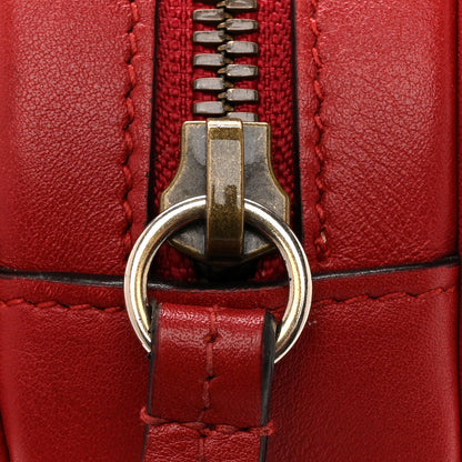 Gucci Calfskin Matelasse GG Marmont Belt Bag 85 34 Hibiscus Red 12 of 12