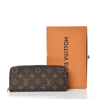 Louis Vuitton Monogram Clemence Wallet Rose Ballerine 10 of 10