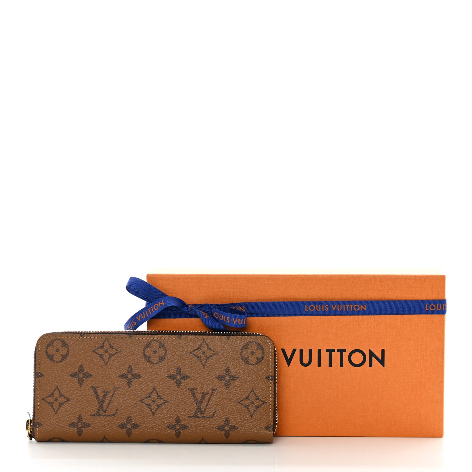 Louis Vuitton Reverse Monogram Clemence Wallet 7 of 7