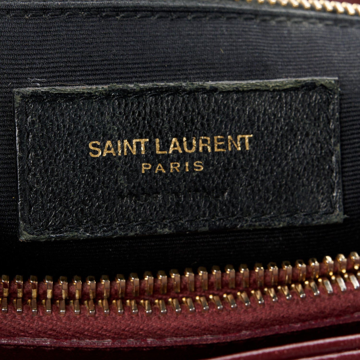 Saint Laurent Calfskin Y Quilted Monogram Medium Loulou Chain Satchel Rouge Legion 7 of 13