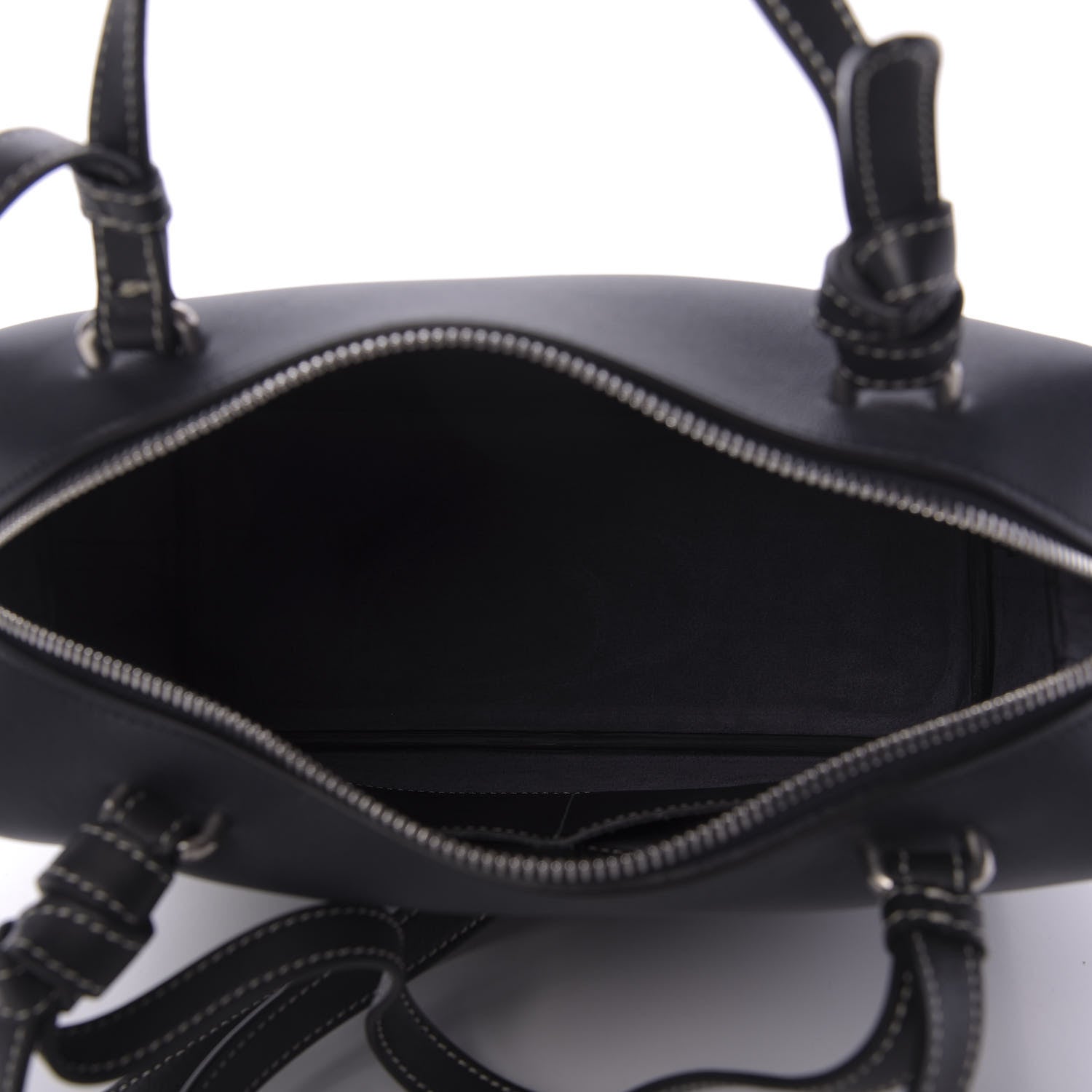 Celine Lambskin Small Soft Cube Satchel Navy 5 of 8