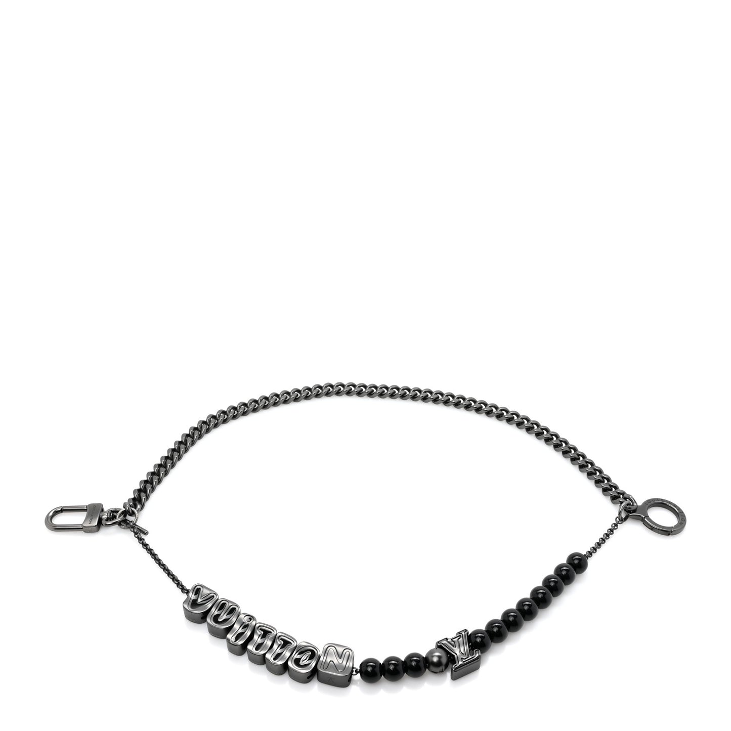 Ruthenium Vuitton Chain Belt