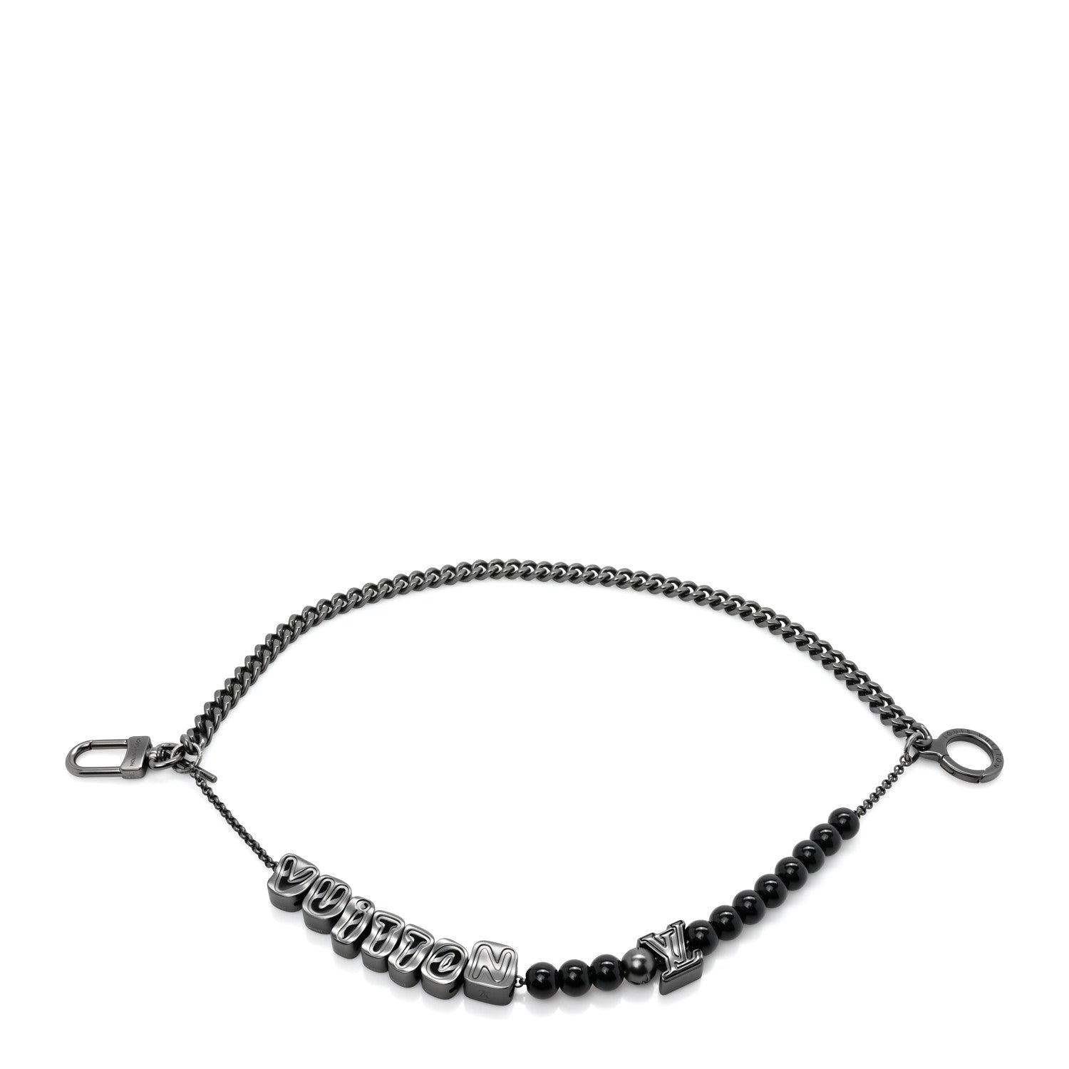 Louis Vuitton Ruthenium Vuitton Chain Belt 1 of 6