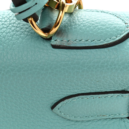 Hermes Togo Kelly Retourne 32 Bleu Atoll 13 of 17