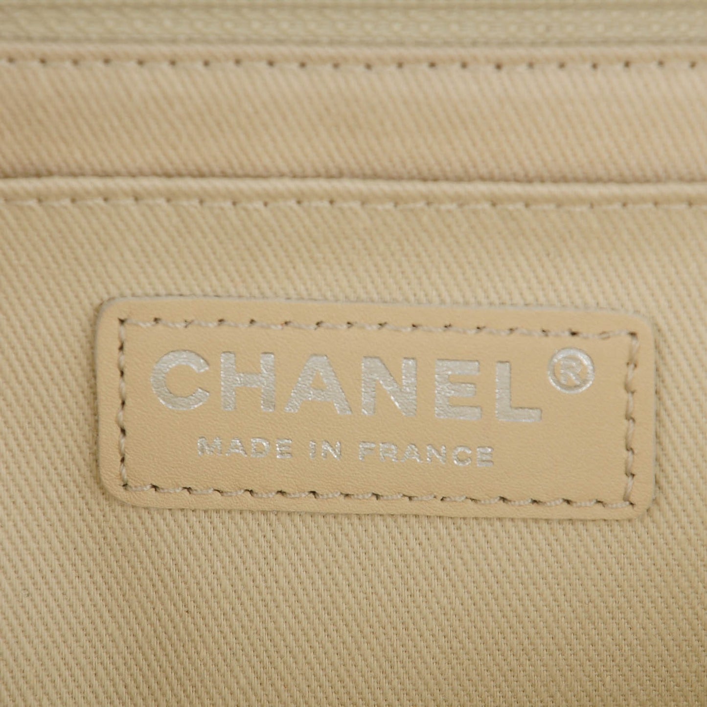 Calfskin Quilted In the Business Flap Dark Beige