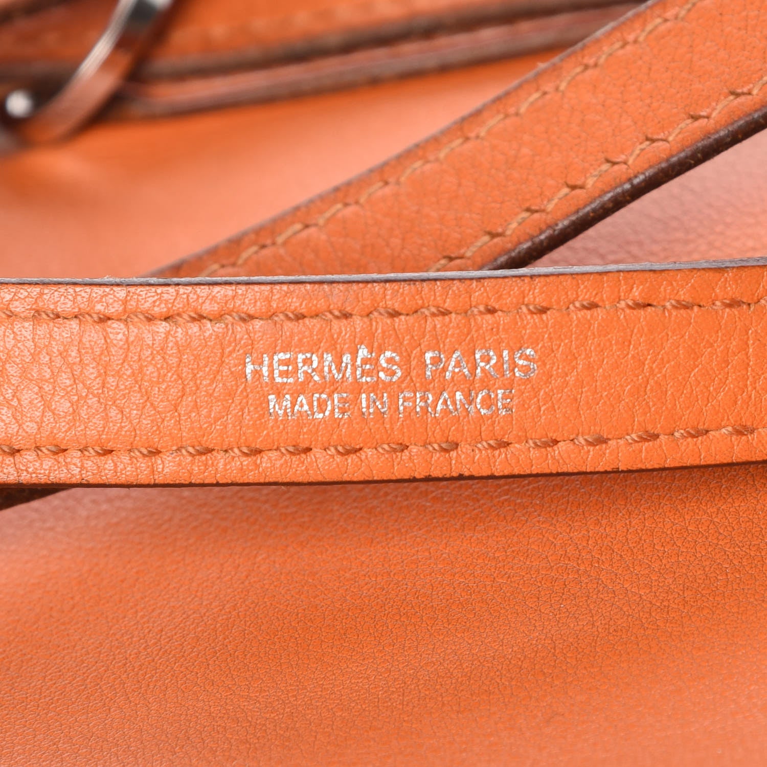 Hermes Swift Kelly Danse Belt Bag Orange 9 of 25