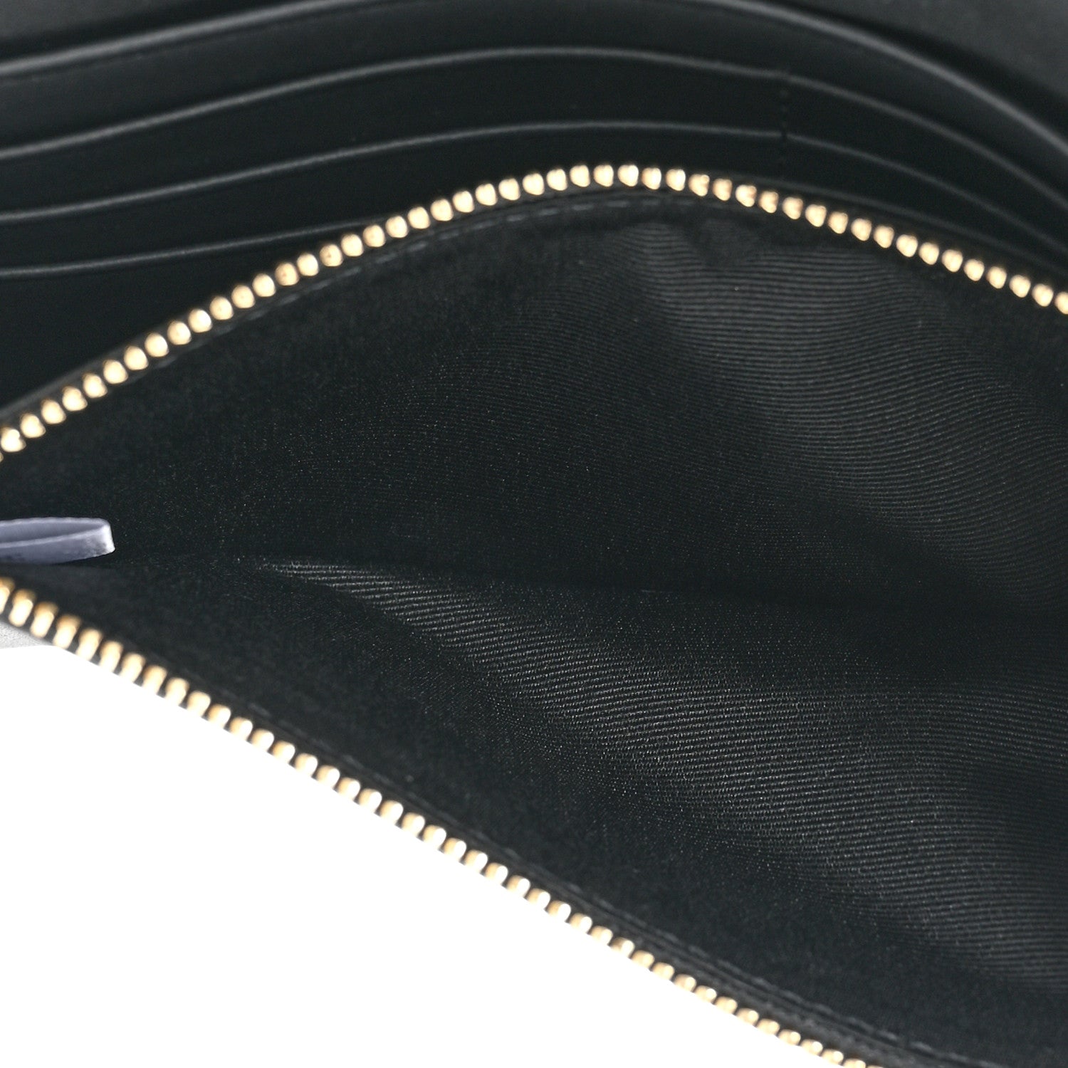 MCM Visetos Large Tracy Chain Wallet Black Cognac 5 of 10