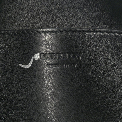 Burberry E-Canvas Slogan Book Tote Blue 6 of 8