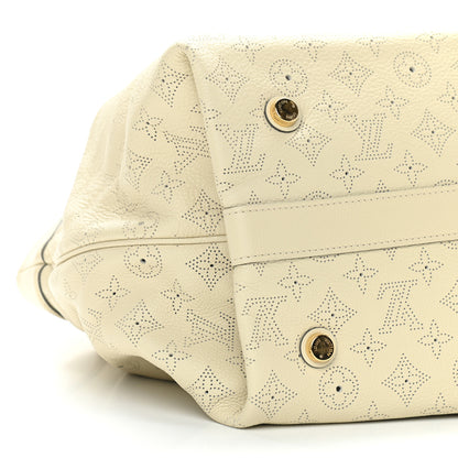 Louis Vuitton Mahina Cirrus MM Ivory 9 of 11