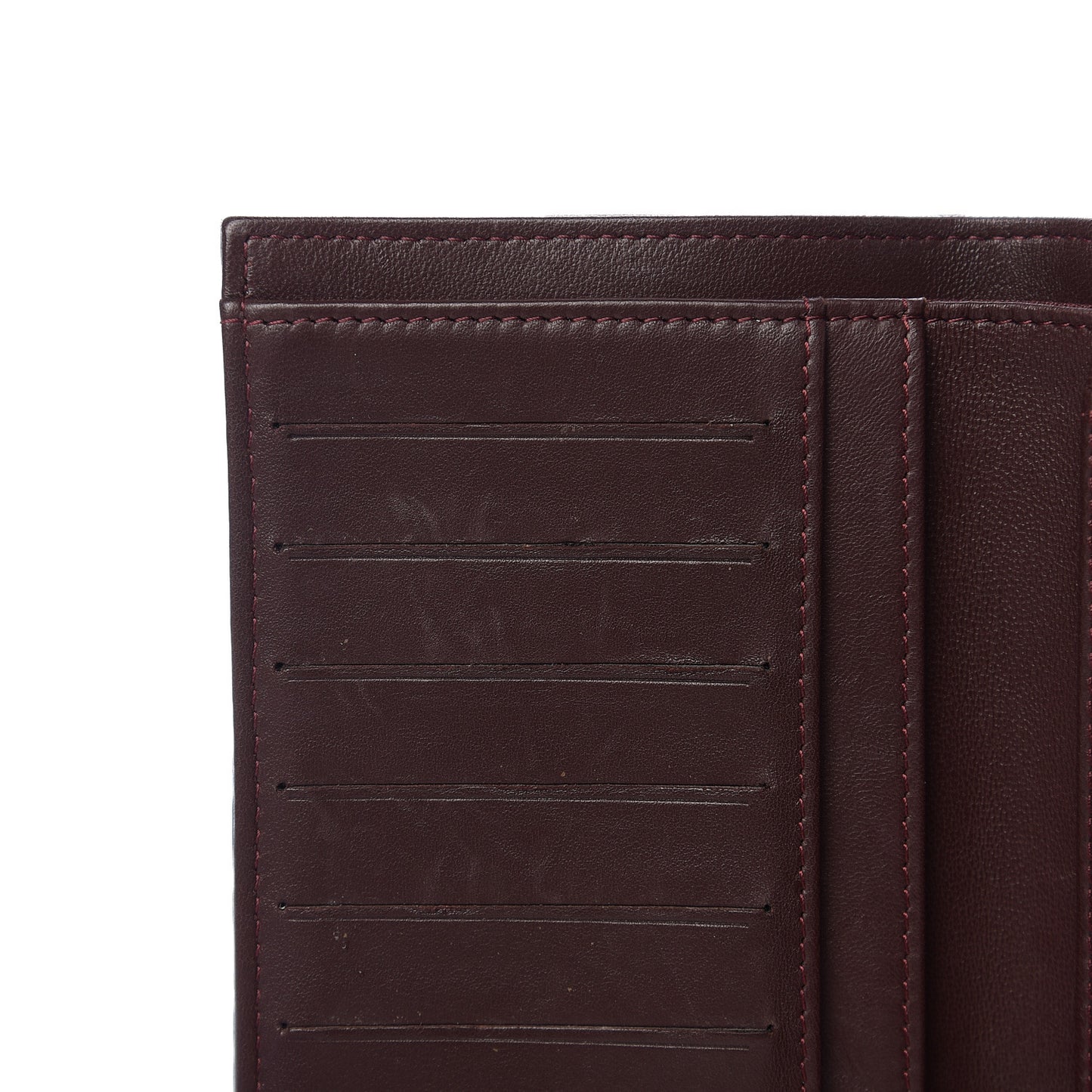 Lambskin Quilted Large Flap Wallet Black