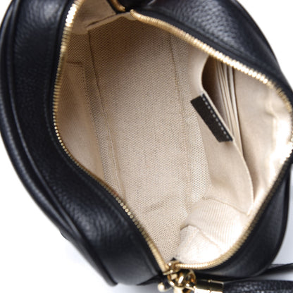 Gucci Pebbled Calfskin Small Soho Disco Bag Black 5 of 7