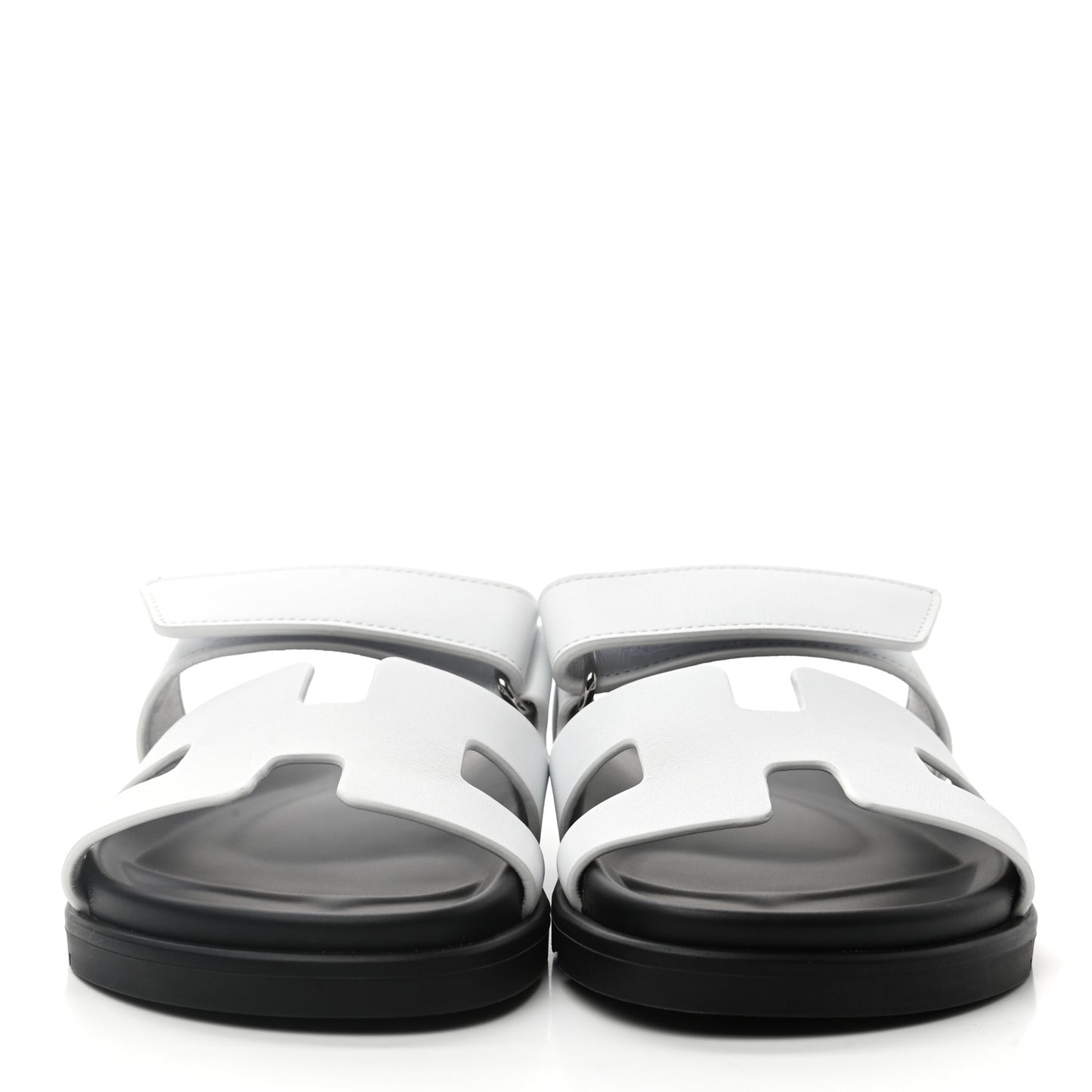 Calfskin Womens Chypre Sandals 36 White