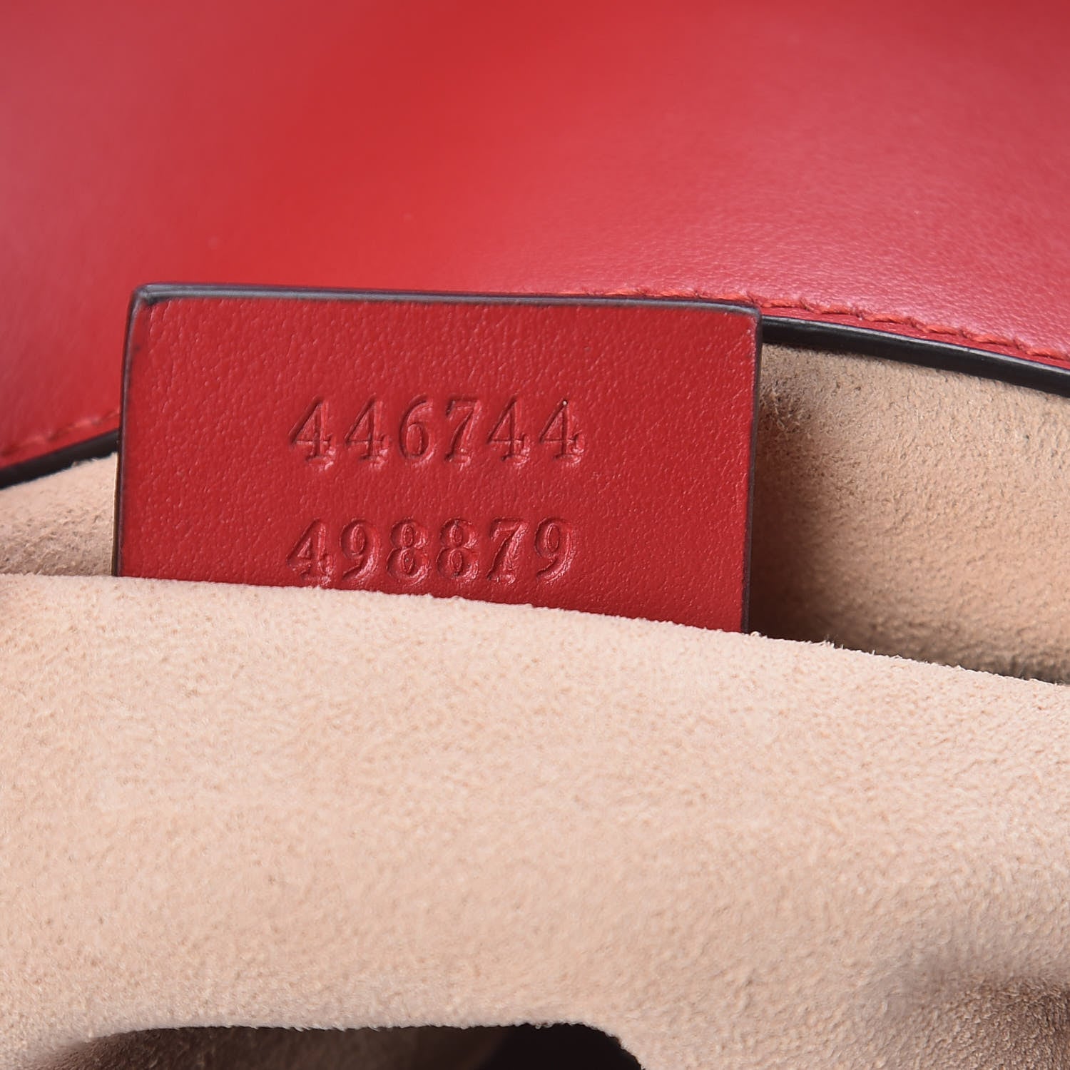 Gucci Calfskin Matelasse Mini GG Marmont Shoulder Bag Hibiscus Red 8 of 11