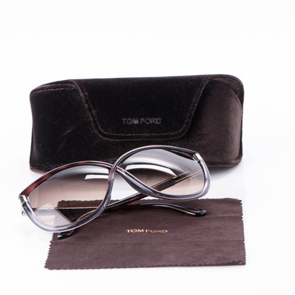 Tom Ford Abbey Sunglasses TF327 Havana Grey 8 of 8