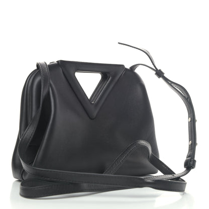 Bottega Veneta Calfskin Small The Point Triangle Bag Black 2 of 4