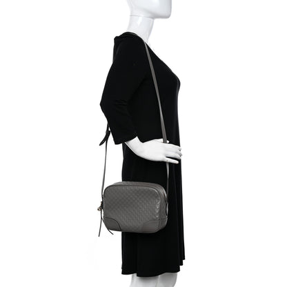 Gucci Microguccissima Mini Bree Messenger Bag Grey 2 of 11