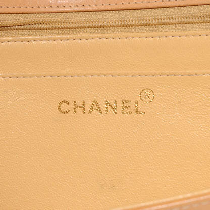 Chanel Embossed Leather XL Jumbo Flap Natural 6 of 9
